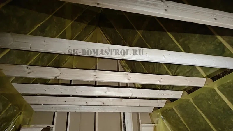 межэтажное перекрытие дома афрейм 6х6